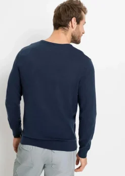 Sale Feinstrickpullover aus weichem Baumwollmix Herren Pullover & Strickjacken|Basics