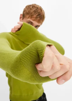Outlet Feinstrickpullover aus weichem Baumwollmix Herren Pullover & Strickjacken|Basics