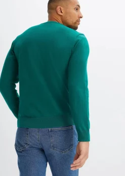 Clearance Feinstrickpullover aus weichem Baumwollmix Herren Pullover & Strickjacken|Basics