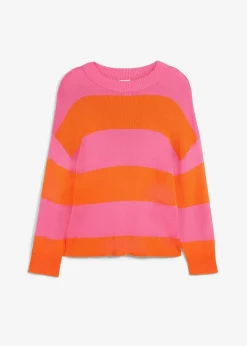 Online Feinstrickpullover mit Blockstreifen Damen Bekleidung·Umstandsmode|Strickmode