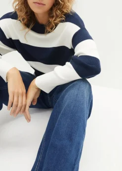 Online Feinstrickpullover mit Blockstreifen Damen Pullover & Strickjacken|Bekleidung·Jeans