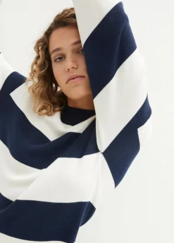 Online Feinstrickpullover mit Blockstreifen Damen Pullover & Strickjacken|Bekleidung·Jeans