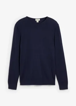 Herren bonprix Große Größen|Basics|Feinstrickpullover mit edler Merinowolle