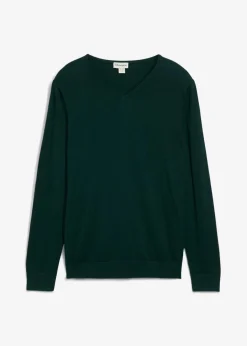 Discount Feinstrickpullover mit edler Merinowolle Herren Pullover & Strickjacken|Basics