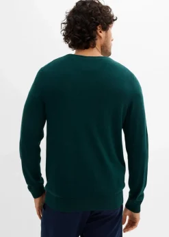Discount Feinstrickpullover mit edler Merinowolle Herren Pullover & Strickjacken|Basics
