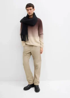 Discount Feinstrickpullover mit Farbverlauf Herren Pullover & Strickjacken|Große Größen