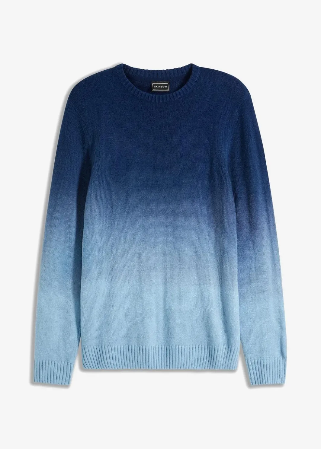 Feinstrickpullover mit Farbverlauf Herren Große Größen|Pullover & Strickjacken