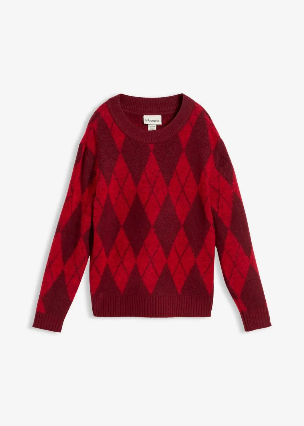 Online Feinstrickpullover mit Karomuster Damen Bekleidung·Umstandsmode|Bekleidung·Jeans