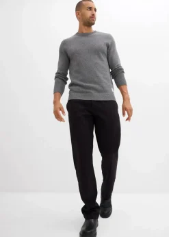 Herren bonprix Große Größen|Basics|Feinstrickpullover mit recycelter Baumwolle