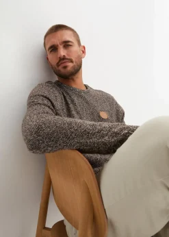 Hot Feinstrickpullover mit reiner Baumwolle Herren Große Größen|Pullover & Strickjacken