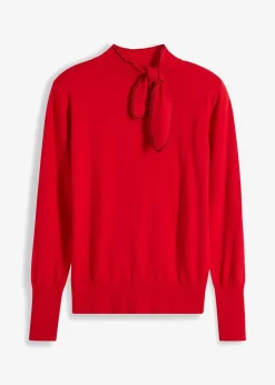 Damen bonprix Bekleidung·Umstandsmode|Bekleidung·Jeans|Feinstrickpullover mit Schleifendetail