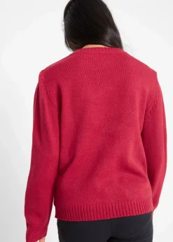 Kinder bonprix Mädchen 2-8 Jahre·Sweat & Strick|Mädchen 9-16 Jahre·Sweat & Strick|Feinstrickpullover mit Weihnachtsmotiv