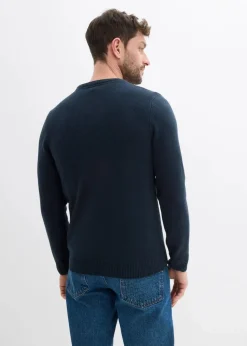 Herren bonprix Große Größen|Pullover & Strickjacken|Feinstrickpullover mit Weihnachtsmotiv