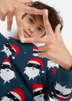Best Feinstrickpullover mit Weihnachtsmotiv Kinder Jungen 9-16 Jahre·Sweat & Strick|Jungen 2-8 Jahre·Sweat & Strick