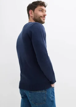 Herren bonprix Große Größen|Pullover & Strickjacken|Feinstrickpullover mit Weihnachtsmotiv