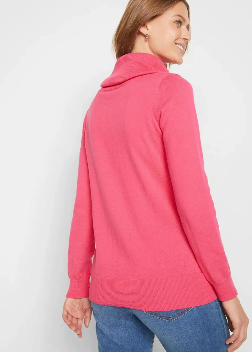 Online Feinstrickpullover mit weitem Kragen Damen Pullover & Strickjacken|Strickmode