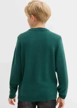 Hot Feinstrickpullover mit Weihnachtsmotiv Kinder Mädchen 9-16 Jahre·Sweat & Strick|Mädchen 2-8 Jahre·Sweat & Strick