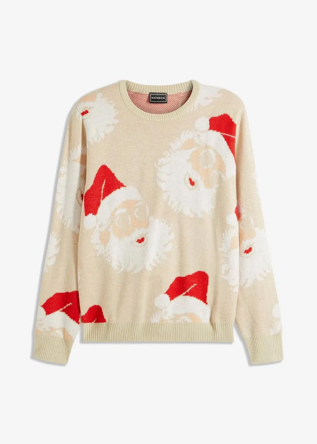 Outlet Feinstrickpullover mit Weihnachtsmotiv Herren Große Größen|Pullover & Strickjacken
