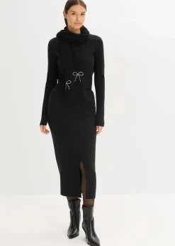 Damen bonprix Bekleidung·Sportbekleidung|Nachhaltigere Materialien|Feinstrickrock aus softem Viskose-Mix