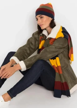Damen bonprix Schals & Tücher|Schuhe & Accessoires In Spezialgrößen·Tücher & Ponchos|Feinstrick-Set