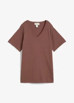 Damen bonprix Shirts & Tops|Strickmode|Feinstrickshirt mit Leinen