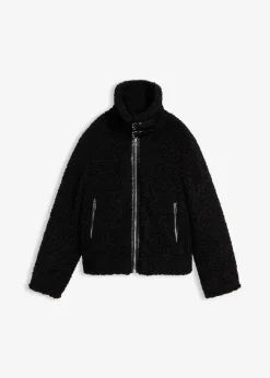 Hot Fellimitat-Jacke aus Teddyfleece Damen Jacken & Mäntel|Nachhaltigere Materialien