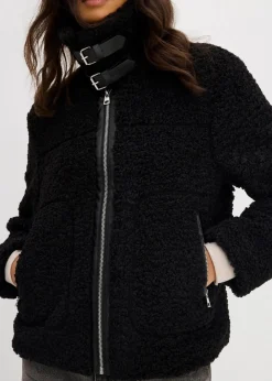 Hot Fellimitat-Jacke aus Teddyfleece Damen Jacken & Mäntel|Nachhaltigere Materialien