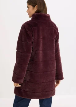 Outlet Fellimitat-Mantel Damen Jacken & Mäntel|Bekleidung·Hosen