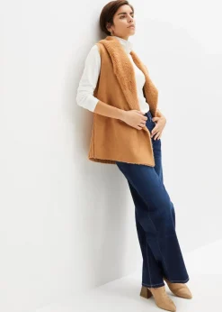 Damen bonprix Bekleidung·Hosen|Jacken & Mäntel|Fellimitat-Weste