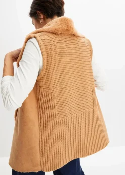 Damen bonprix Bekleidung·Hosen|Jacken & Mäntel|Fellimitat-Weste