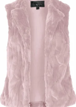 Discount Fellimitat-Weste Damen Jacken & Mäntel|Bekleidung·Hosen