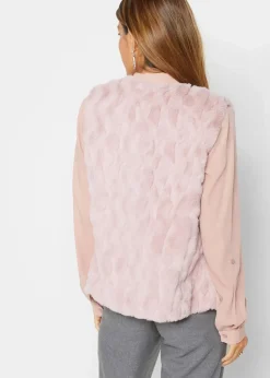 Discount Fellimitat-Weste Damen Jacken & Mäntel|Bekleidung·Hosen