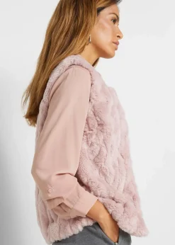 Discount Fellimitat-Weste Damen Jacken & Mäntel|Bekleidung·Hosen