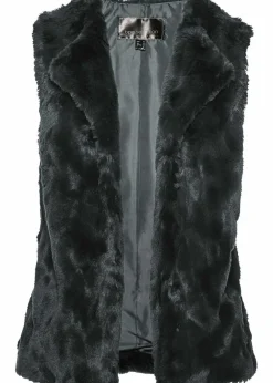 Online Fellimitat-Weste Damen Jacken & Mäntel|Bekleidung·Hosen