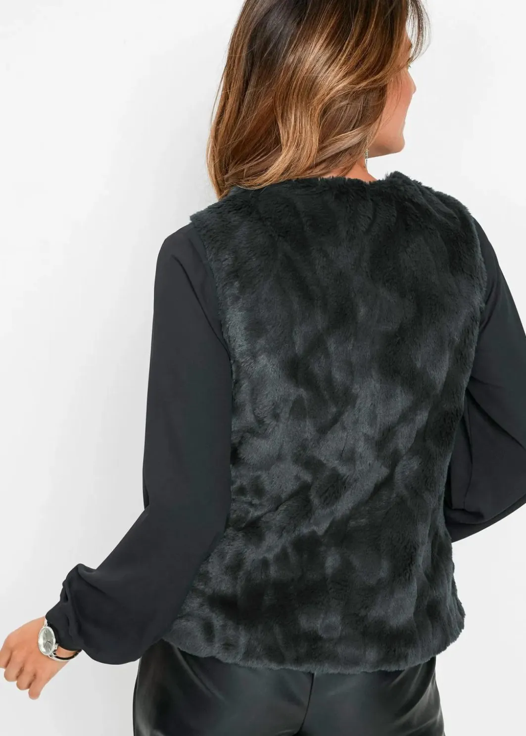 Online Fellimitat-Weste Damen Jacken & Mäntel|Bekleidung·Hosen