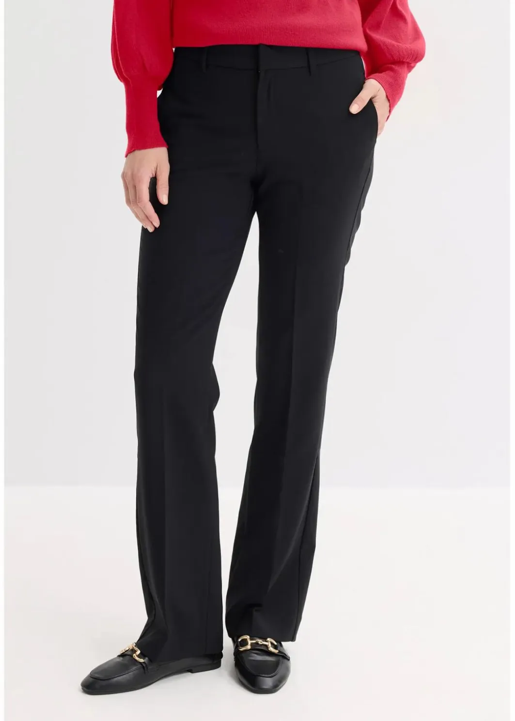 Damen bonprix Bekleidung·Kleider|Hosen|Feminine Hose mit Bügelfalte