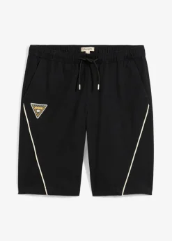 Herren bonprix Große Größen|Shorts|Feste Stretch-Schlupfbermuda, Loose Fit