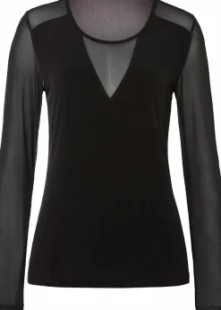 Online Figurbetontes Langarmshirt Damen Shirts & Tops
