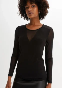 Online Figurbetontes Langarmshirt Damen Shirts & Tops