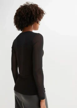 Online Figurbetontes Langarmshirt Damen Shirts & Tops