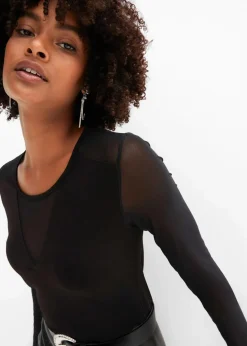 Online Figurbetontes Langarmshirt Damen Shirts & Tops
