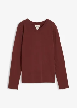 Sale Figurbetontes Langarmshirt Damen Bekleidung·Röcke|Nachhaltigere Materialien