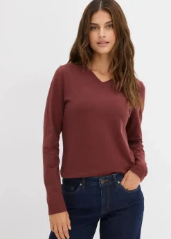 Sale Figurbetontes Langarmshirt Damen Bekleidung·Röcke|Nachhaltigere Materialien