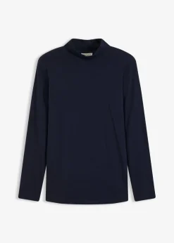 Damen bonprix Shirts & Tops|Basics|Figurbetontes Langarmshirt