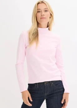 Sale Figurbetontes Langarmshirt Damen Shirts & Tops|Basics