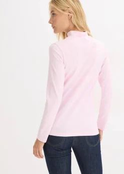 Sale Figurbetontes Langarmshirt Damen Shirts & Tops|Basics