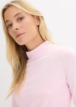 Sale Figurbetontes Langarmshirt Damen Shirts & Tops|Basics