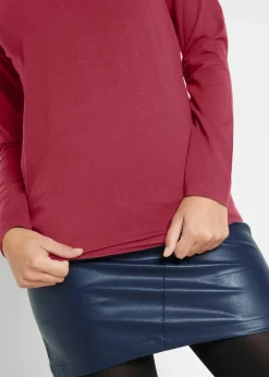 New Figurbetontes Langarmshirt Damen Shirts & Tops|Basics