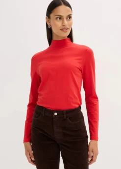 Hot Figurbetontes Langarmshirt Damen Shirts & Tops|Basics