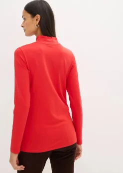 Hot Figurbetontes Langarmshirt Damen Shirts & Tops|Basics